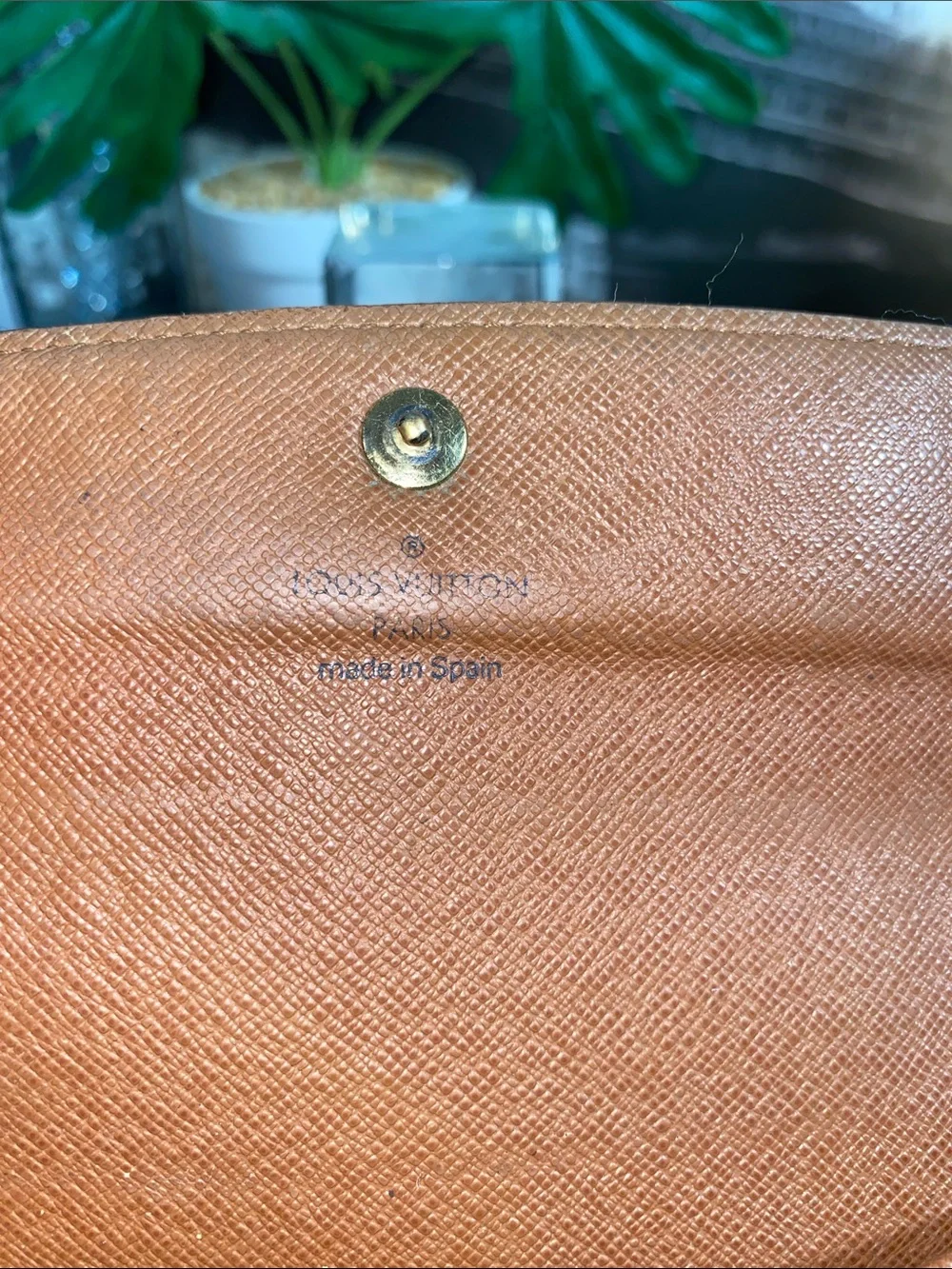 Authentic Rare Louis Vuitton Vintage Monogram Wallet